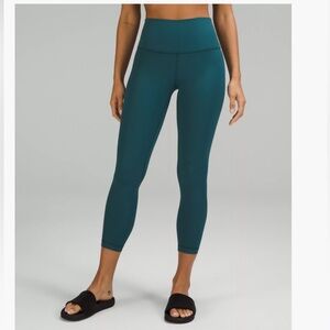 Dark Green High-Waisted Leggings